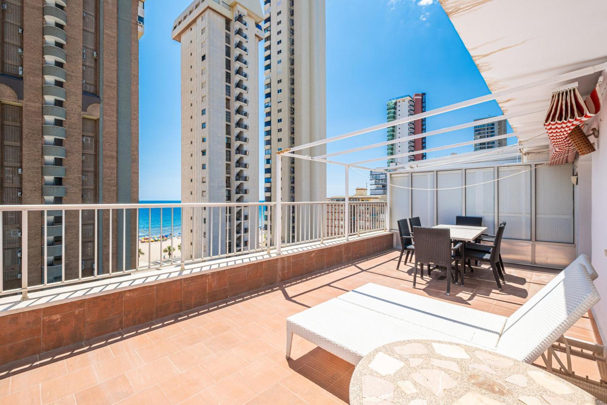 Penthouse El Pato 872 Levante Beach Benidorm Eksteriør bilde