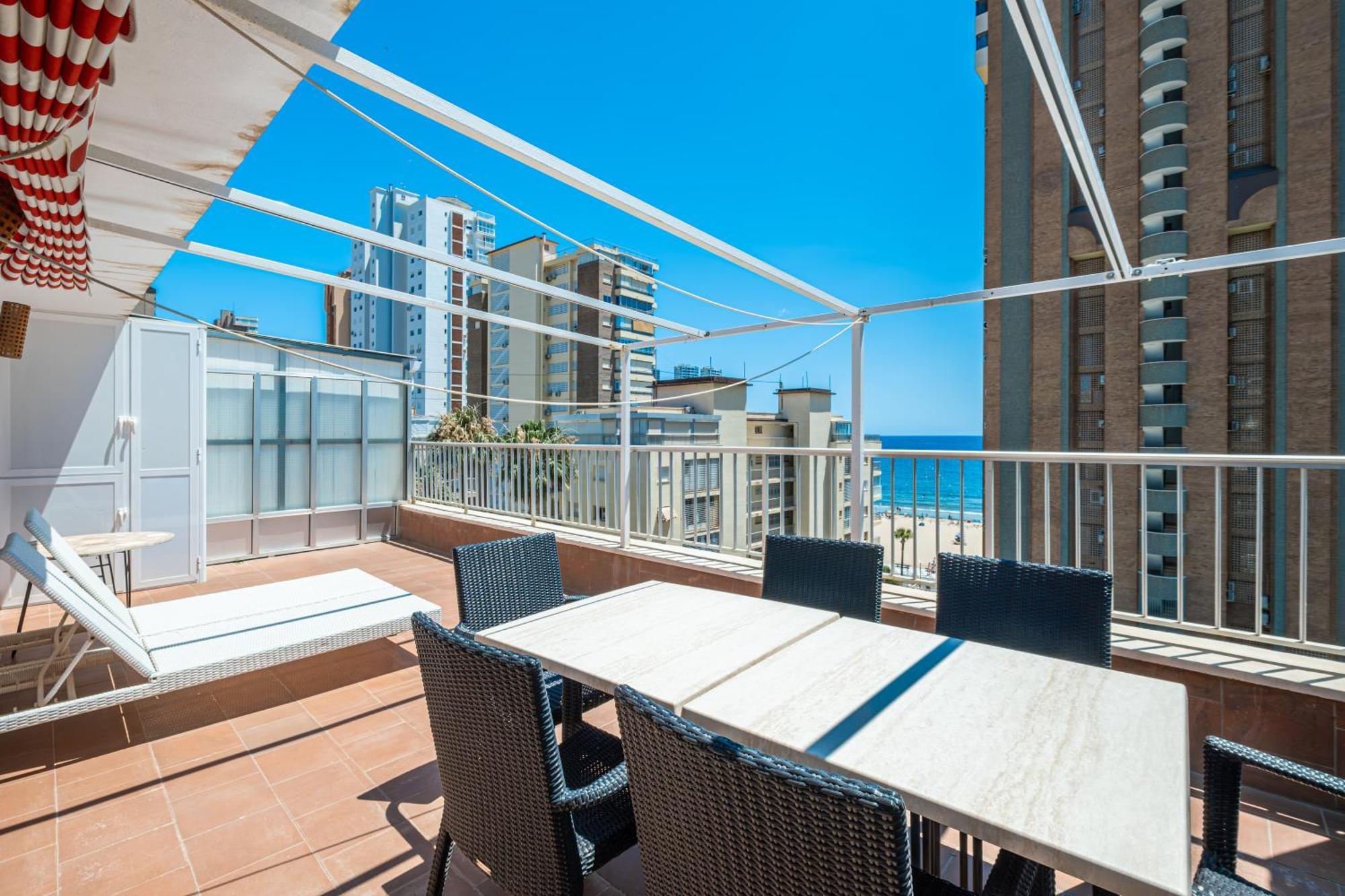 Penthouse El Pato 872 Levante Beach Benidorm Eksteriør bilde